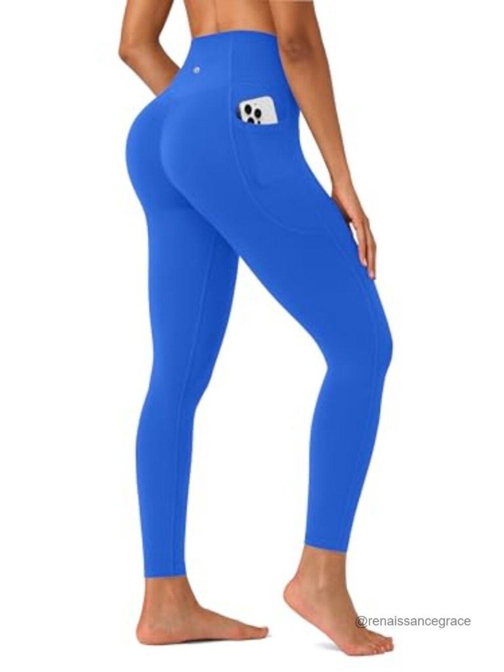 Yoga Leggings with Pockets Scrunch Butt 7/8 Length Buttery Soft